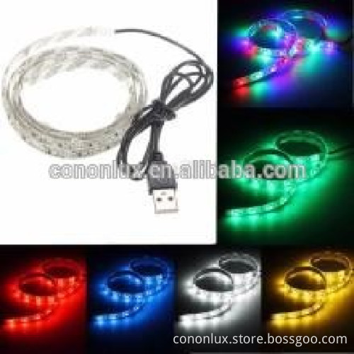 Cononlux 5V USB TV Backlight, color changing usb led lights tv back light